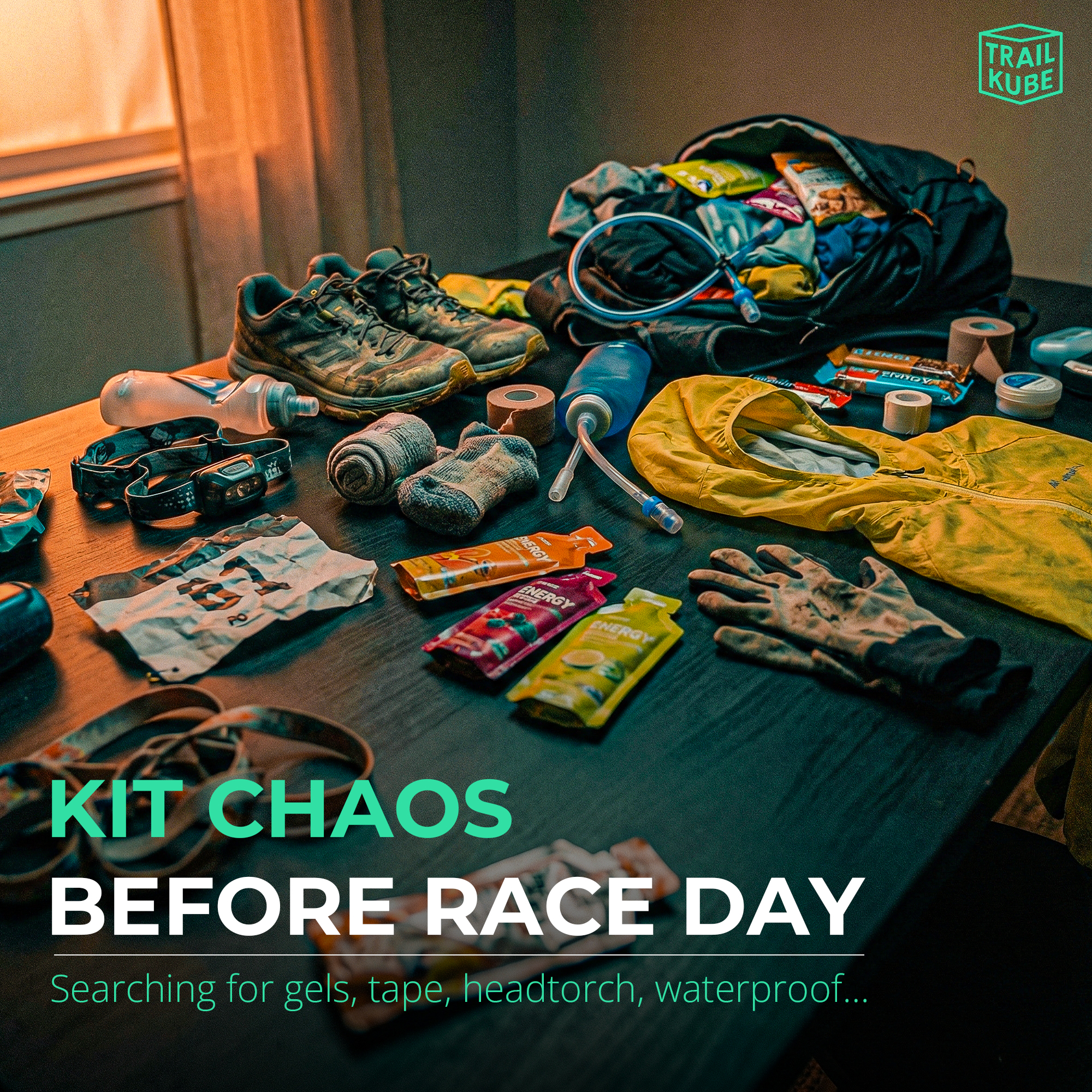 The chaos of the "Kit Explosion!