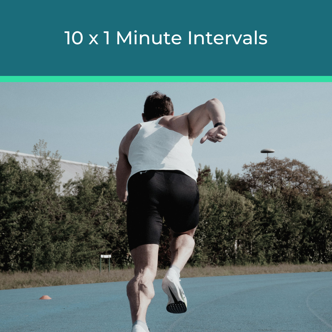 10x 1 min intervals tile